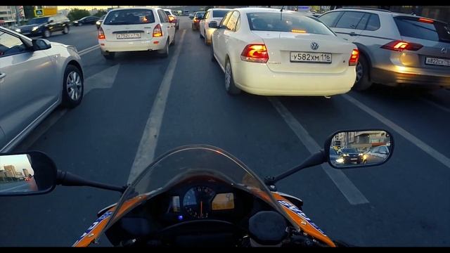 Прокатил друга на мотоцикле! смотреть онлайн