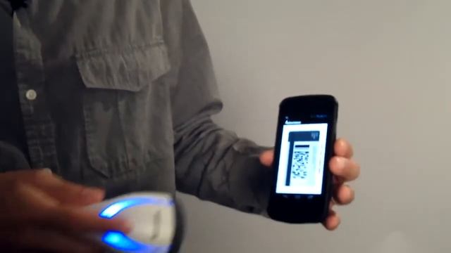 Intermec SG20 2D Barkod Okuyucu Telefon Ekranından Barkod okuma смотреть онлайн