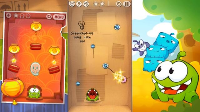 ► Cut The Rope Level 1-25 (ZeptoLab) Crazy Frog Love Candy - Best Puzzle Games 2019