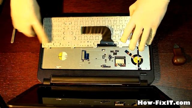 How to replace keyboard on Dell Inspiron 15 - 3521, 5521 laptop смотреть онлайн