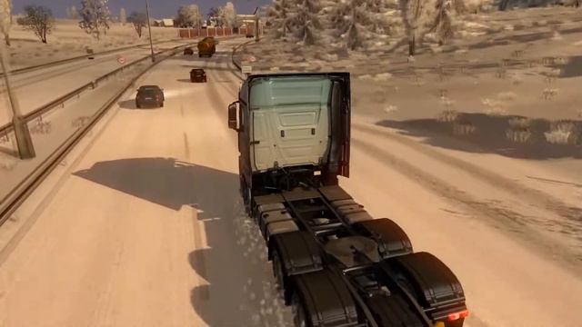 [ETS2] winter mod v1.0 (1.28 Test) смотреть онлайн