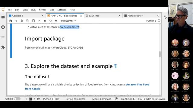HARUG! Harper Adams R Users Group #72 Python NLP Basics смотреть онлайн