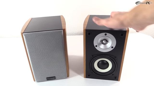 Microlab B73 Stereo Lautsprecher Unpacking