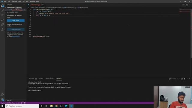 Python function to find the max of three numbers смотреть онлайн