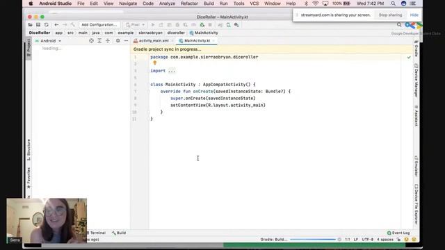 Android Basics in Kotlin: Add a button to an app смотреть онлайн