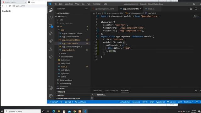 Angular NgZone - NgZone RunOutsideAngular with Examples смотреть онлайн