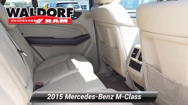 Used 2015 Mercedes-Benz M-Class ML 350, Waldorf, MD LZ00117 смотреть онлайн
