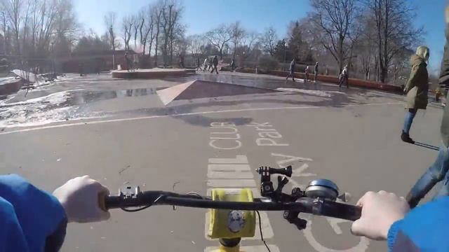 Парк Горького и Лужники веломаршрут GoPro смотреть онлайн