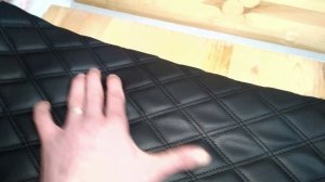 Перетяжка дверной карты газель.