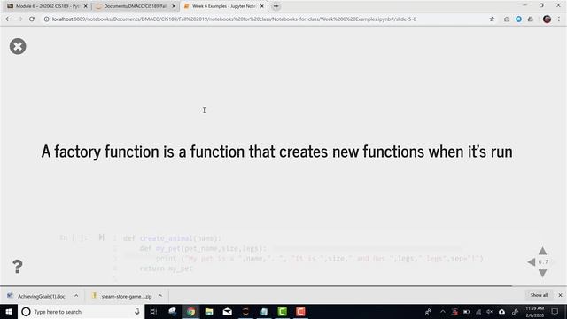 CIS189 module 6 topic 5 (6 of 6) смотреть онлайн