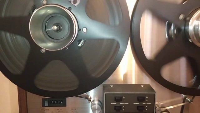 TEAC A-3340s воспроизведения после записи, звук шикарный. смотреть онлайн