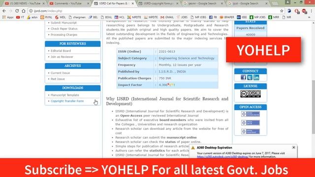 Publish Research Paper | How to Publish your Research paper In any JOURNALS , Conference In hindi | смотреть онлайн