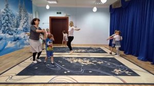 «Саночки» музыкальная игра