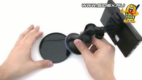 Sidex.ru: Видеообзор GPS навигатора Nexx NNDV-650