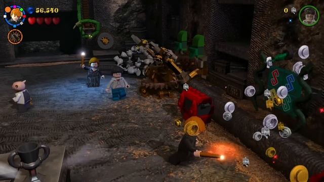 LEGO Harry Potter Years 5-7 Walkthrough Part 6 - Year 7 - 'Dragons' смотреть онлайн