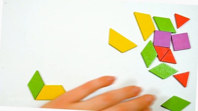 Цифровой Танграм - собираем, учим, запоминаем цифры от 1 до 10. Развивающие игры смотреть онлайн