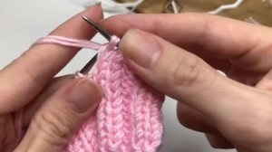 Как вязать РЕЗИНКУ 2х2 спицами. Вязание спицами. Уроки вязания. Мастер- класс по вязанию