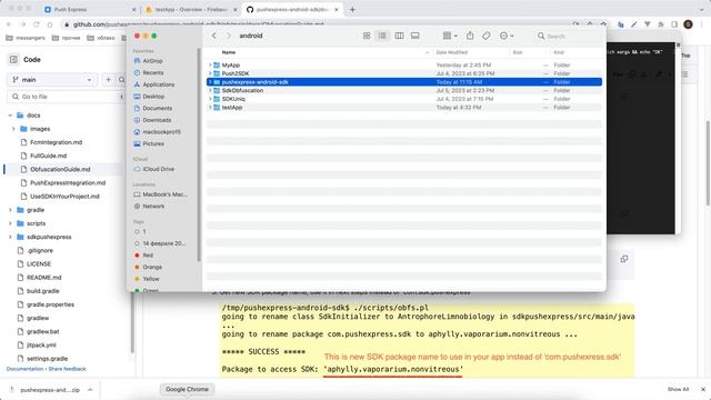Гайд по настройке PUSH express SDK с уникализацией смотреть онлайн