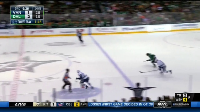 Dallas Stars - Vancouver Canucks. NHL . 27-11-2015. | 3 тайм смотреть онлайн