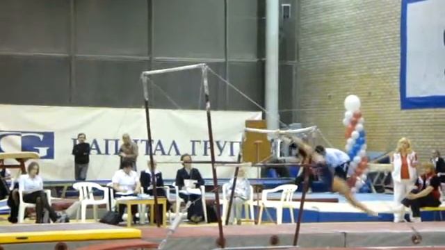 Чибискова Мария, брусья Кубок Воронина 17/12/09 смотреть онлайн