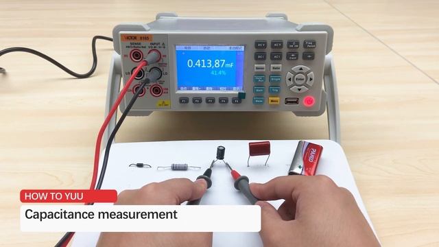 VICTOR 8165 6 1/2 digits bench type digital multimeter AC DC with SCPI language USB смотреть онлайн