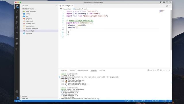 React : ตั้งค่า Alias ให้กับ ViteJs React TypeScript смотреть онлайн