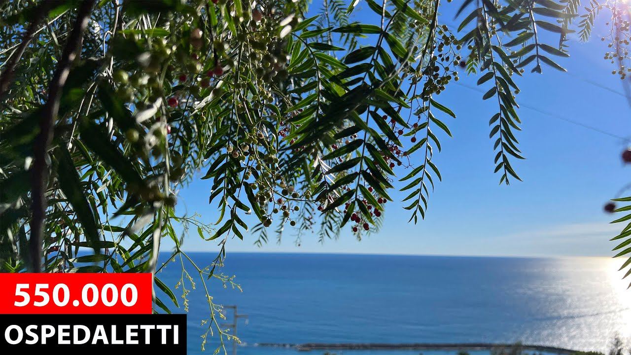 Approved Villa Project In Ospedaletti 430 M2