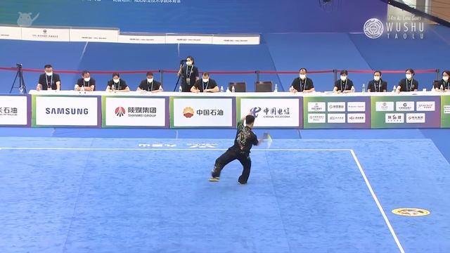 Chang Zhizhao - 3rd Place Daoshu - 14th All China Games - Wushu Taolu смотреть онлайн