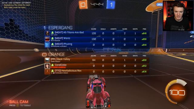 PLAYING THE *NEW* HEATSEEKER RICOCHET IN ROCKET LEAGUE! смотреть онлайн