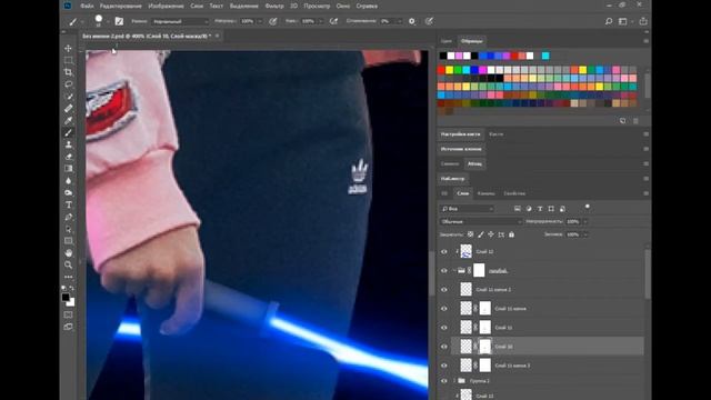 Неоновая Аватарка в Photoshop. Speed Art. смотреть онлайн