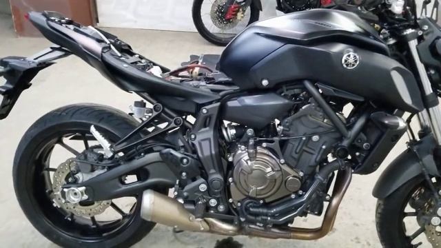 Yamaha MT-07 ABS, 2019 год смотреть онлайн