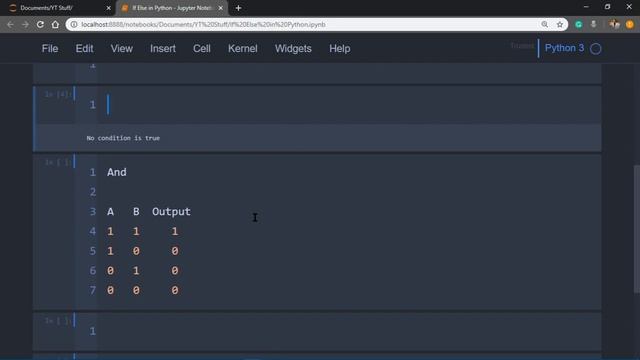 Conditional (If-else) statements in Python смотреть онлайн