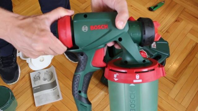 BOSCH PFS 5000 E Allsprayer - Unboxing смотреть онлайн