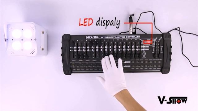 384 DMX controller perfect for event lighting смотреть онлайн