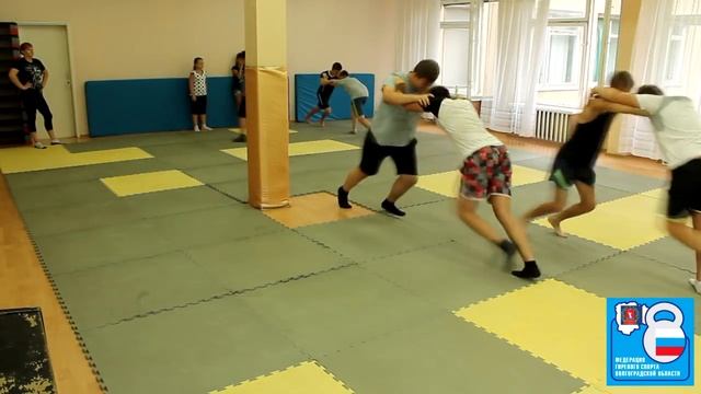 Гиревой спорт Открытый урок - Тренировка на ковре смотреть онлайн