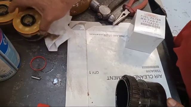 Mitsubishi L200 (tech. info) fuel filter смотреть онлайн