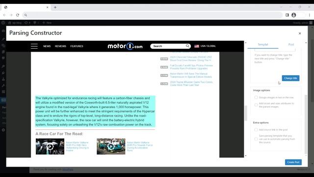 Wordpress News-Parser Plugin v2.0.0. HOW TO CREATE PARSING TEMPLATE смотреть онлайн