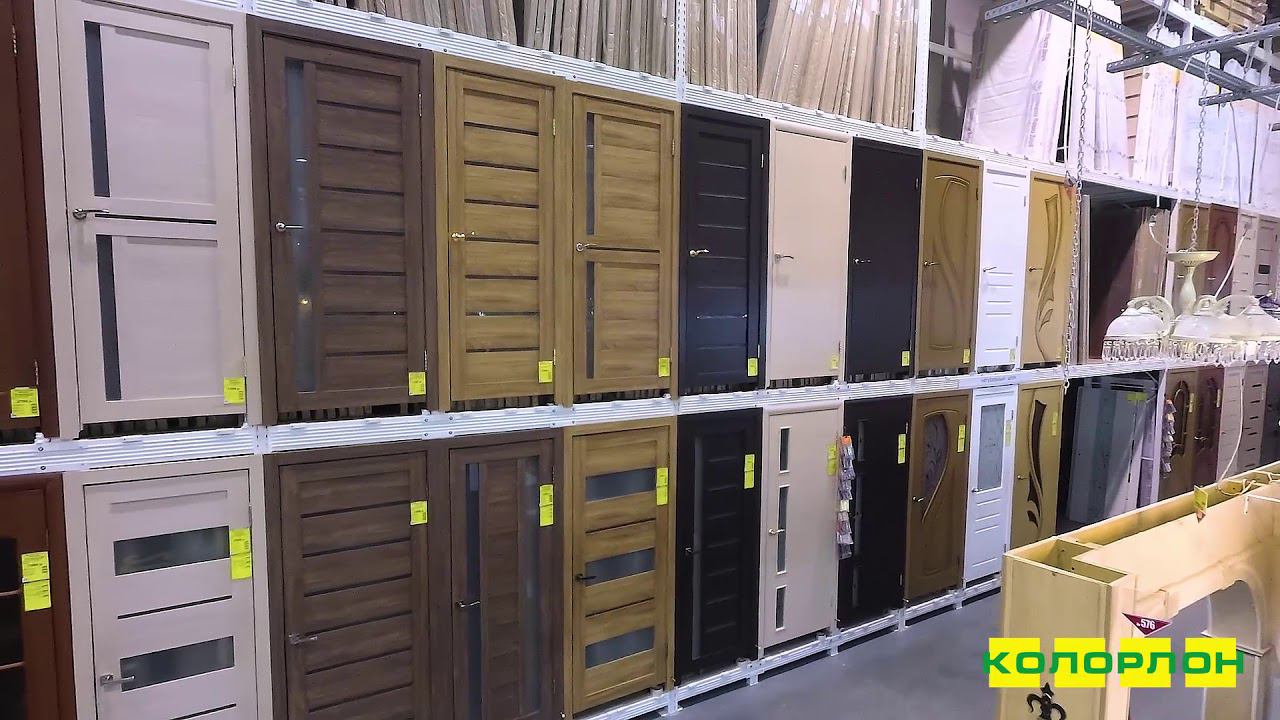 Двери в Новосибирске в магазине КОЛОРЛОН ВТД смотреть онлайн