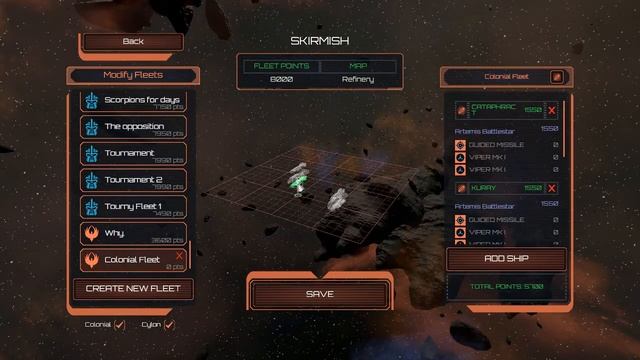 Battlestar Galactica Deadlock - Building a stack смотреть онлайн