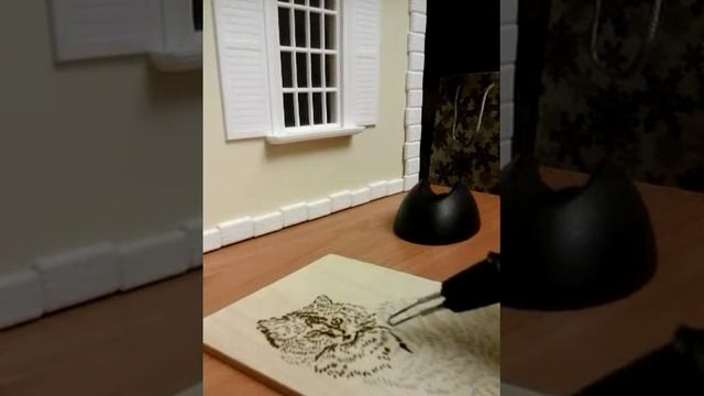 Выжигание по дереву. Картинка котик. Тело. Часть 1 смотреть онлайн