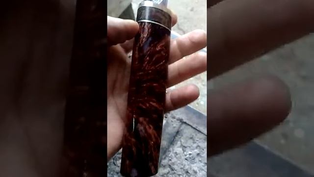 Якутский нож, очередная работа. сталь Д-2 смотреть онлайн