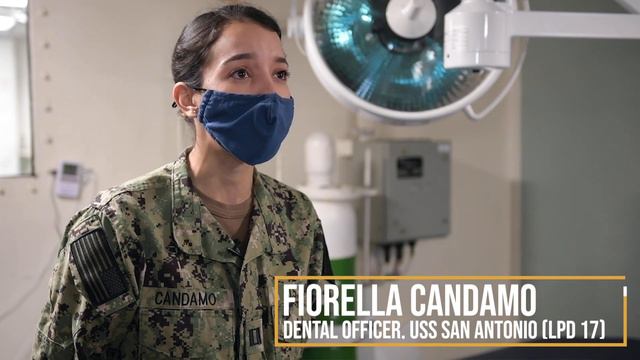 Sailors Aboard USS San Antonio (LPD 17) Receive COVID 19 Vaccine смотреть онлайн