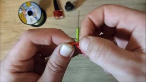 Снасть для зимней рыбалки на окуня со льда.