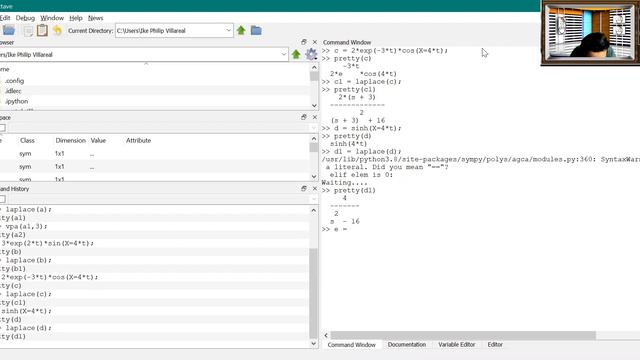 Villareal Exp No 5 Laplace Transformation Using Symbolic Math смотреть онлайн