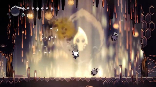Hollow Knight прохождение босса Рыцарь улья/ Hollow Knight boss fight Hive Knight смотреть онлайн