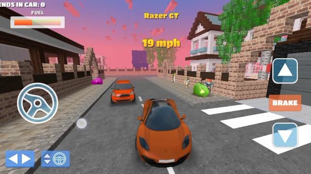 Учу ездить в Party Craft часть 1