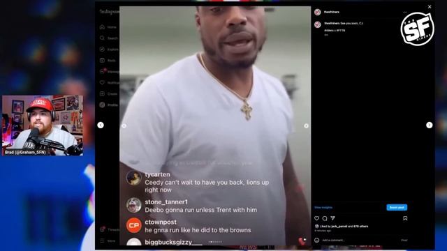 49ers Deebo Samuel has perfect response to Lions CJ Gardner-Johnson trash talk ?️ смотреть онлайн