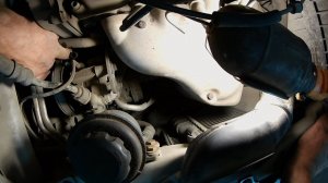 Замена ремня Daewoo Matiz