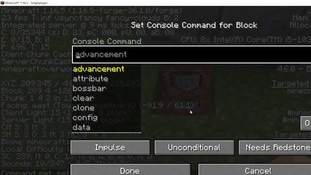 How to make a simple command block door in minecraft 1.16.5+ смотреть онлайн