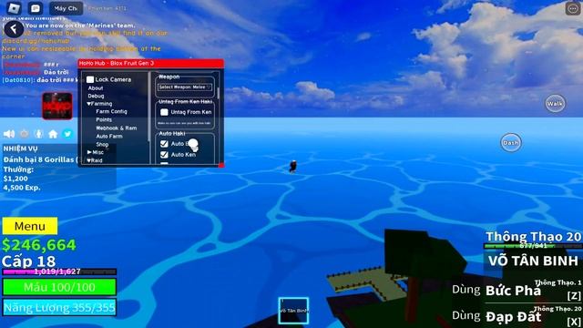 HoHo Hub V3 | Blox Fruits | Script Hack Auto Farm-Auto Boss-Auto Raid And More! #hackbloxfruits смотреть онлайн